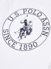 U.S. Polo Assn. Mens Circle Print 100% Cotton T-Shirt - Bild 7 von 7