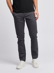 U.S. Polo Assn. Light Grey Mens Classic Chinos Trousers - Image 1 of 8