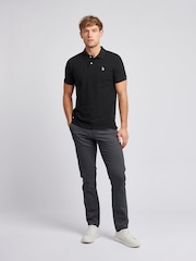 U.S. Polo Assn. Light Grey Mens Classic Chinos Trousers - Image 3 of 8