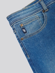 U.S. Polo Assn. Blue Mens Classic Fit Jeans - Image 9 of 10