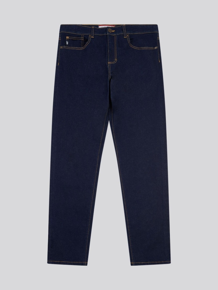 U.S. Polo Assn. Sky Blue Mens Classic Fit Jeans - Image 5 of 8