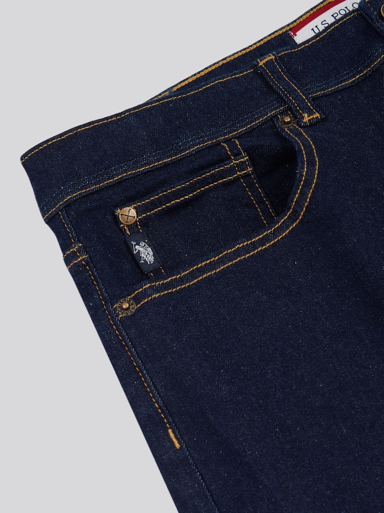 U.S. Polo Assn. Sky Blue Mens Classic Fit Jeans - Image 7 of 8