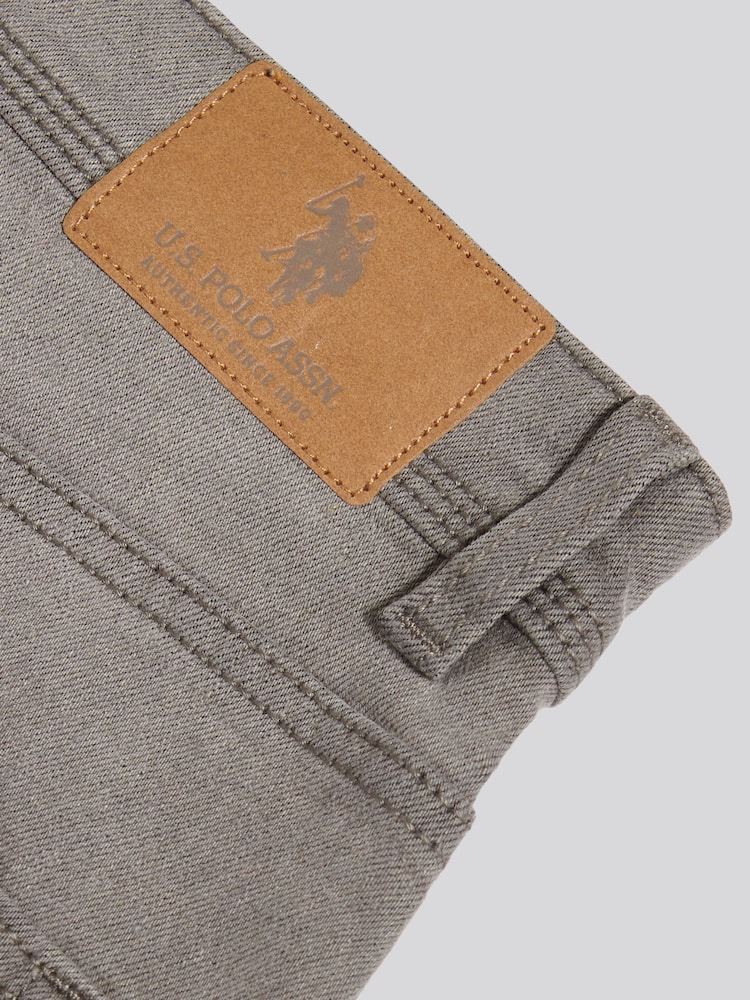 U.S. Polo Assn. Grey Mens Classic Fit Jeans - Image 9 of 9