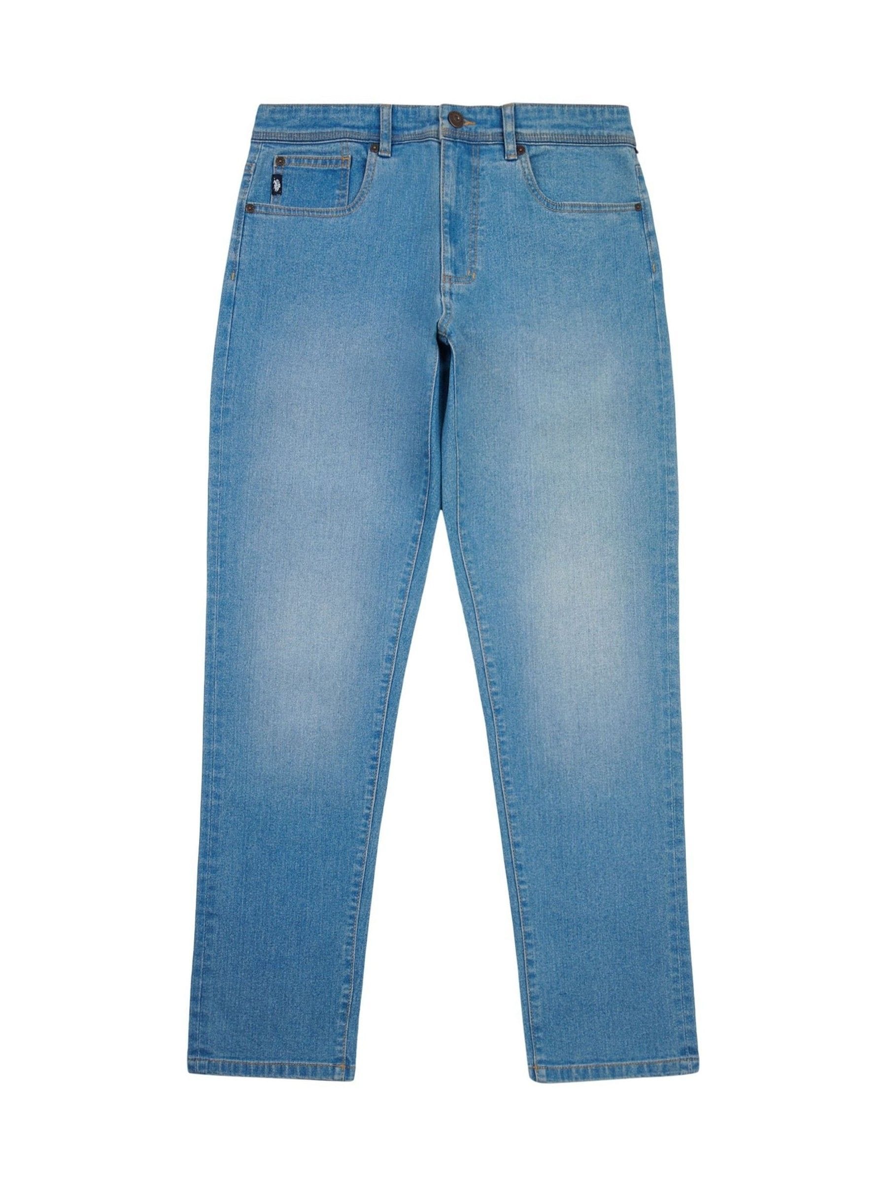 Buy U.S. Polo Assn. Light Blue Classic Fit Jeans from Next USA