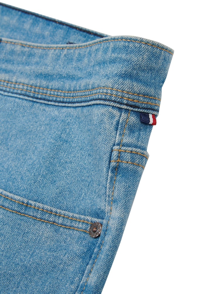 Голубой - U.S. Polo Assn. Mens Classic Fit Jeans - Изображение 9 из 9