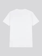 U.S. Polo Assn. White Mens Graphic Print 100% Cotton T-Shirt - Image 2 of 3