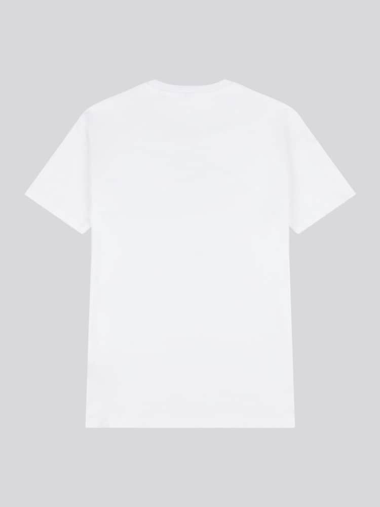 U.S. Polo Assn. White Mens Graphic Print 100% Cotton T-Shirt - Image 2 of 3