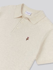 لون طبيعي - من U.S. Polo Assn. قميص بولو قطن ممشط 100% للرجال - صورة 7 من 7