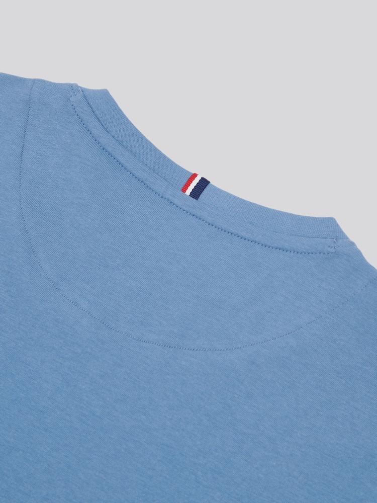 U.S. Polo Assn. Blue Mens Double Horsemen Pocket 100% Cotton T-Shirt - Image 10 of 10 U.S. Polo Assn. Blue Mens Double Horsemen Pocket 100% Cotton T-Shirt - Image 10 of 10