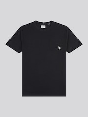 U.S. Polo Assn. Black Mens Double Horsemen Pocket 100% Cotton T-Shirt - Image 7 of 10