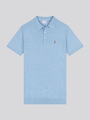 أزرق داكن أزرق - من U.S. Polo Assn. قميص بولو قطن ممشط 100% للرجال - صورة 5 من 7