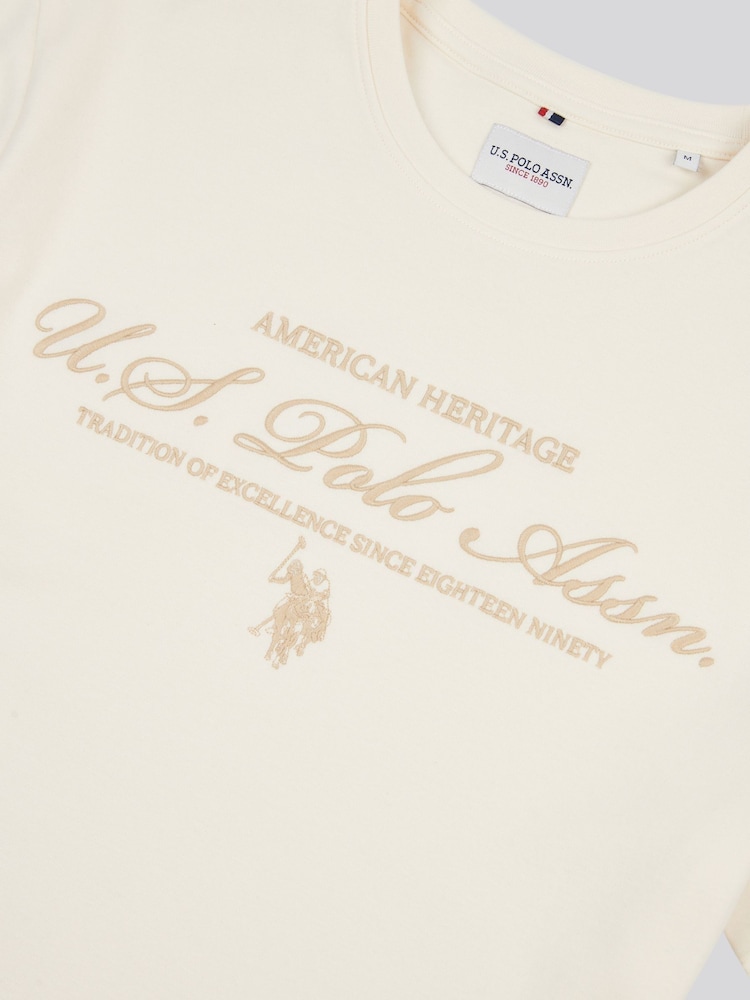 Associação de Polo dos EUA. Camiseta masculina premium gráfica 100% cotton - Imagem 7 de 7