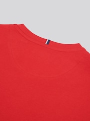 U.S. Polo Assn. Red Mens Double Horsemen Pocket 100% Cotton T-Shirt - Image 3 of 4