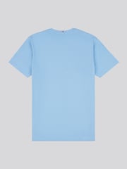 Синий индиго - U.S. Polo Assn. Mens Regular Fit Double Horsemen 100% Cotton T-Shirt - Image 7 of 8