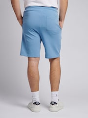 U.S. Polo Assn Blue Mens Double Horsemen Sweat 100% Cotton Shorts - Image 3 of 8