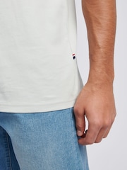 Светло-серый - U.S. Polo Assn. Mens Regular Fit Double Horsemen 100% Cotton T-Shirt - Image 5 of 8