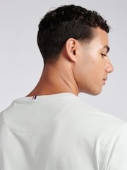 Светло-серый - U.S. Polo Assn. Mens Regular Fit Double Horsemen 100% Cotton T-Shirt - Image 6 of 8