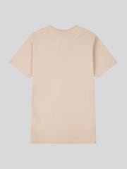 U.S. Polo Assn Natural Mens Vertical Texture 100% Cotton T-Shirt - Image 6 of 7