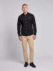 U.S. Polo Assn Black U.S. Polo Assn. Mens Stretch Cotton Poplin Shirt - Image 3 of 8