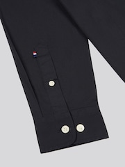 U.S. Polo Assn Black U.S. Polo Assn. Mens Stretch Cotton Poplin Shirt - Image 8 of 8