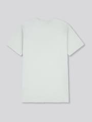 U.S. Polo Assn Grey Mens Vertical Texture 100% Cotton T-Shirt - Image 7 of 8