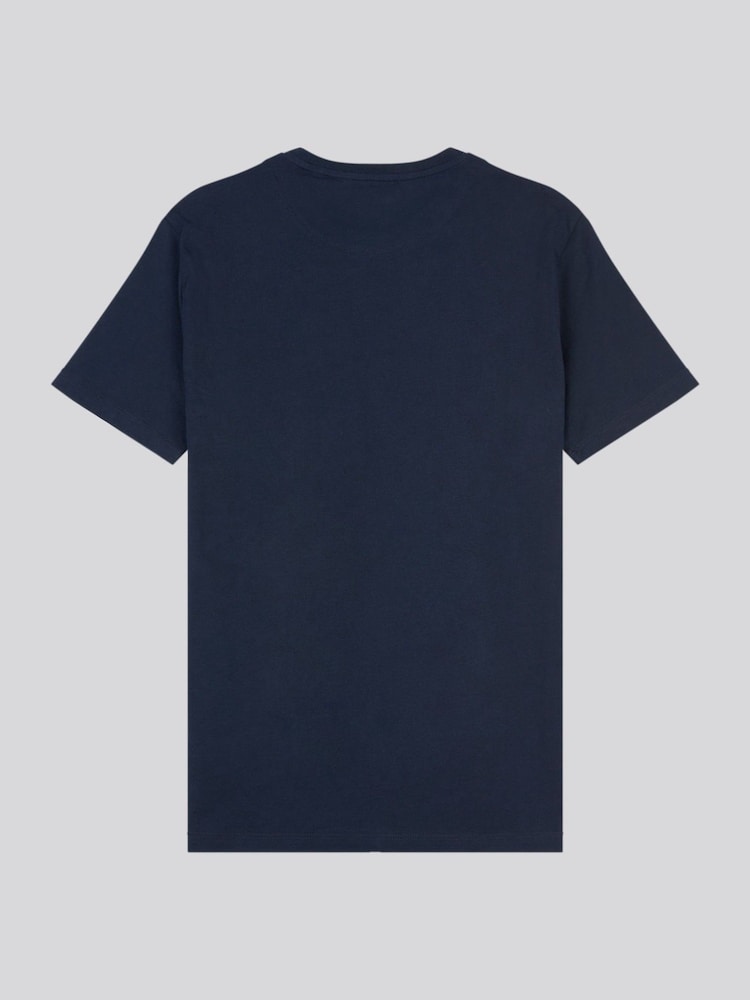 modra - ZDA Polo Assn. Moška majica USPA Circle Print 100% Cotton T-Shirt - Slika 2 iz 3