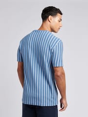 US Polo Assn. Мужская вертикальная текстурированная футболка - Image 4 of 7