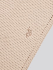 U.S. Polo Assn. Natural Mens Waffle Texture Shorts - Image 7 of 7