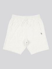 U.S. Polo Assn. Grey Mens Double Horsemen Herringbone Sweat Shorts - Image 5 of 7
