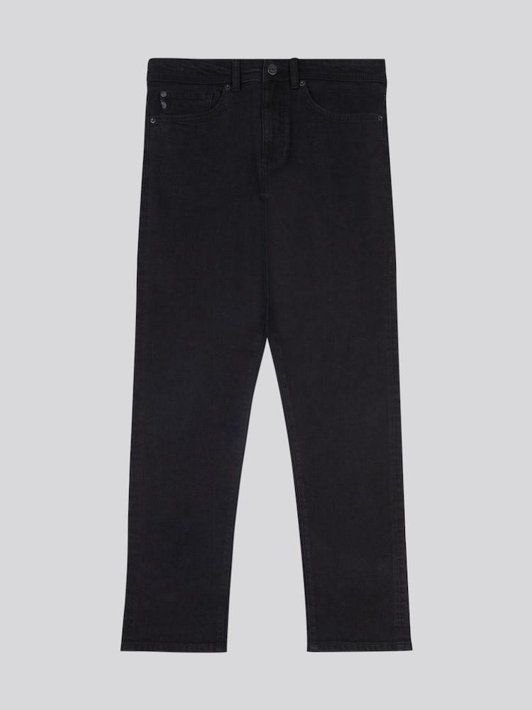 U.S. Polo Assn. Black Mens Classic Fit Jeans - Image 6 of 9