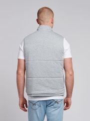 U.S. Polo Assn. Blue Mens Reversible Clean Front Jersey Lined Gilet - Image 6 of 12