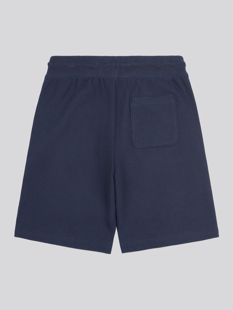 U.S. Polo Assn. Blue Mens Waffle Texture Shorts - Image 2 of 3