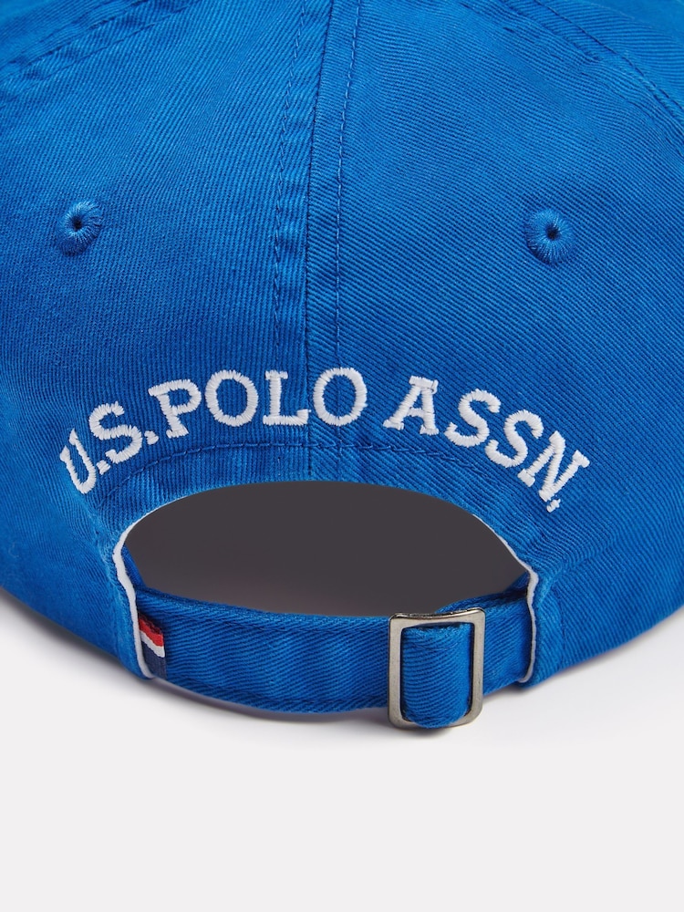 U.S. Polo Assn. Navy Blue Mens Washed Casual 100% Cotton Cap - Image 3 of 4