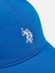 U.S. Polo Assn. Navy Blue Mens Washed Casual 100% Cotton Cap - Image 4 of 4