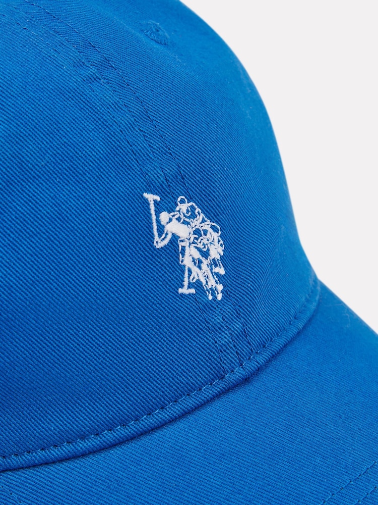 U.S. Polo Assn. Navy Blue Mens Washed Casual 100% Cotton Cap - Image 4 of 4
