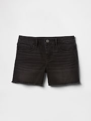 Gap Black Midi Denim Shorts (5-13yrs) - Image 4 of 5