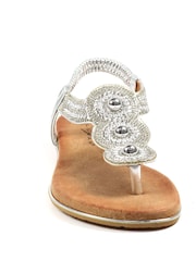 Lunar Silver Silvia Sandals - Image 3 of 6