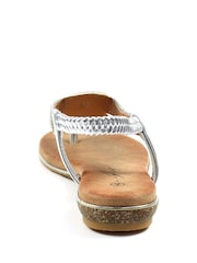 Lunar Silver Silvia Sandals - Image 4 of 6