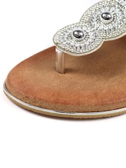 Lunar Silver Silvia Sandals - Image 6 of 6