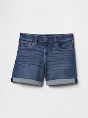 Gap Blue Denim Midi Shorts (5-13yrs) - Image 4 of 5
