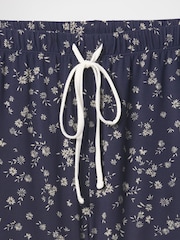 Marineblauw met bloemenprint - Gap - Modal pyjamashorts - Image 4 of 4