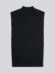 U.S. Polo Assn Black Womens Mock Neck Sleeveless Knit Jumper - Image 6 of 7