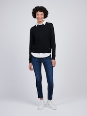 U.S. Polo Assn Black Womens Crew Neck Jumper - Image 3 of 4