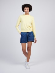 U.S. Polo Assn Yellow Womens Crew Neck Jumper - Image 3 of 7