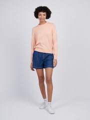 U.S. Polo Assn Orange Womens Crew Neck Jumper - Image 3 of 7