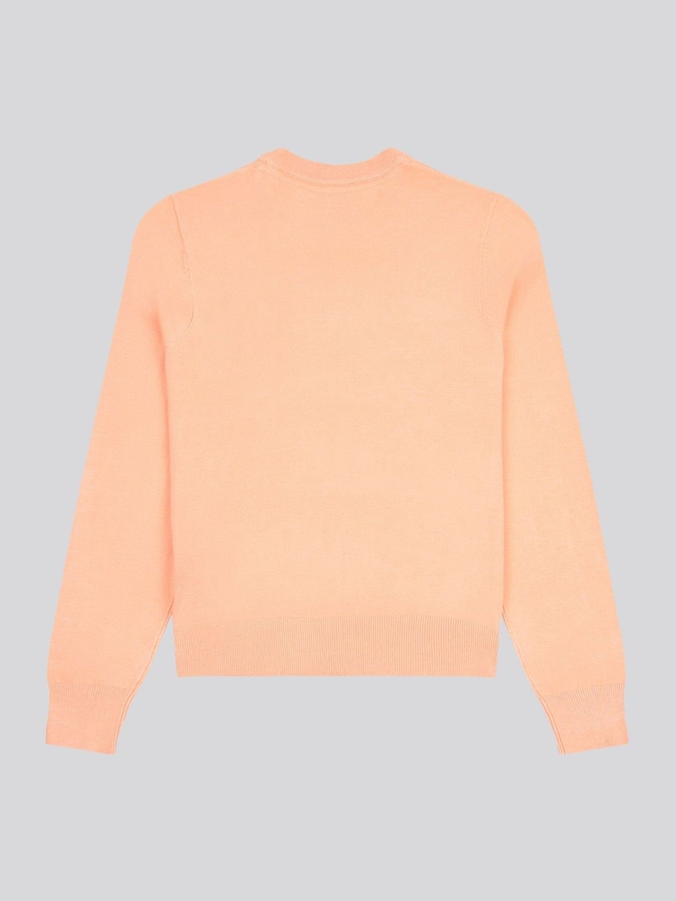 U.S. Polo Assn Orange Womens Crew Neck Jumper - Image 6 of 7