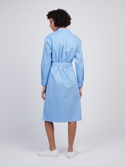 U.S. Polo Assn Blue Womens Shirt Dress - Image 4 of 8
