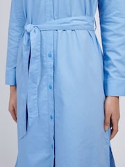 U.S. Polo Assn Blue Womens Shirt Dress - Image 5 of 8