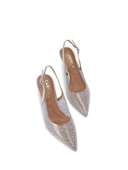 Carvela Positano Vinyl Sling Back Shoes - Image 3 of 5