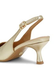 zlata (barva); zlato - Čevlji z odprto peto Carvela Allegra - Slika 4 iz 6